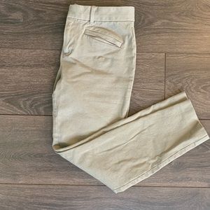 GAP, stretch, tan dress pants